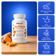 Better You Turmeric Curcumin capsules with key facts